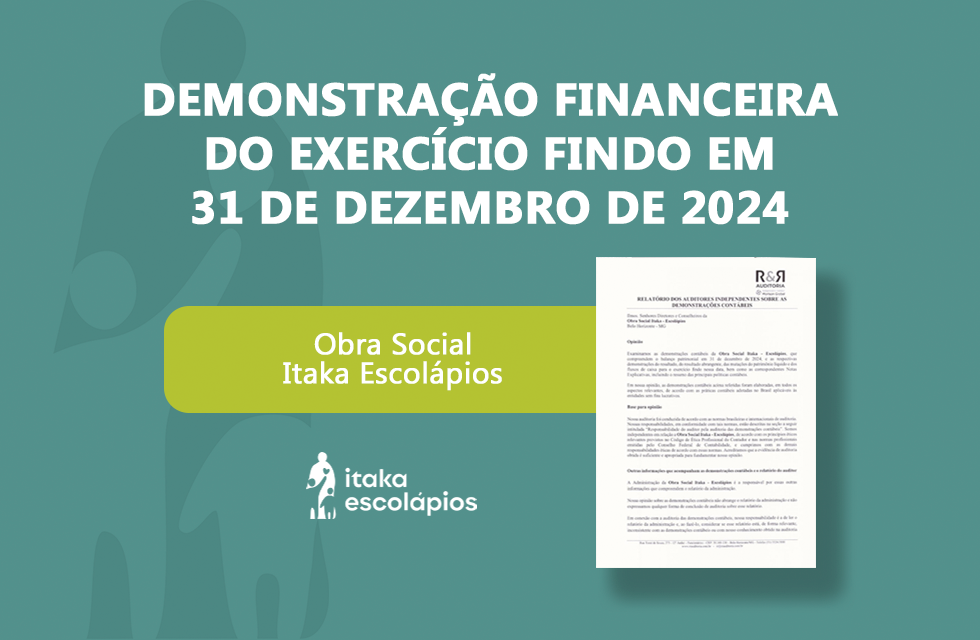 Demonstração Financeira Obra Social Itaka-Escolápios 2024