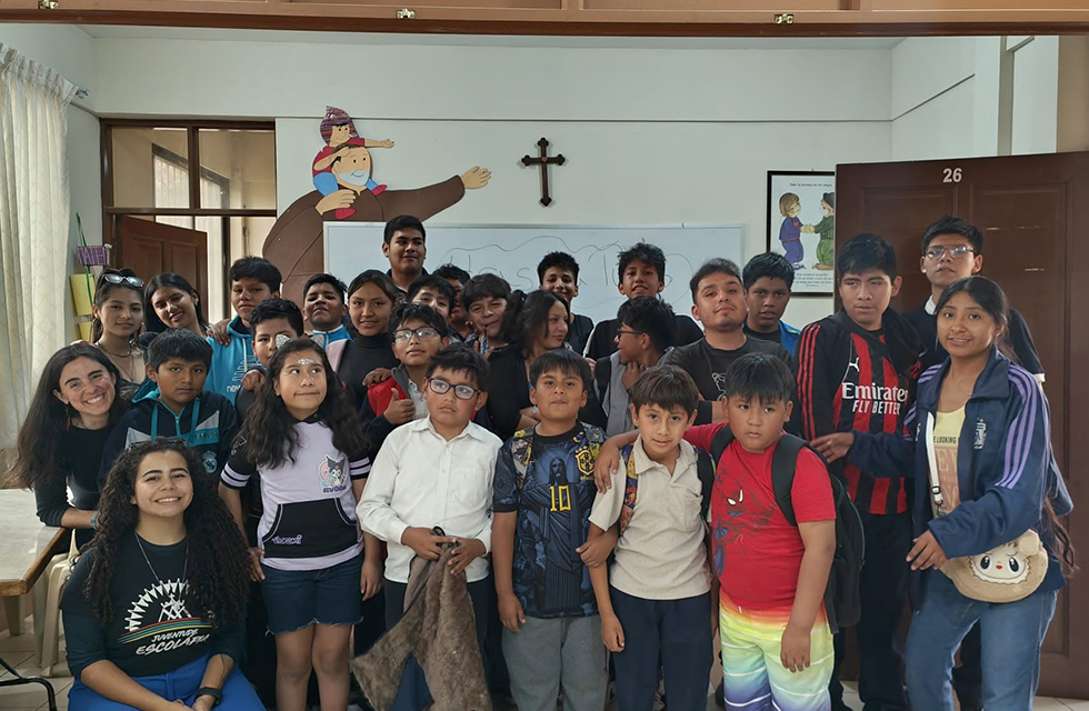 Encerramento do semestre no Centro Calasanz