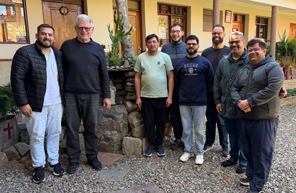 Encontro de noviços em Cochabamba